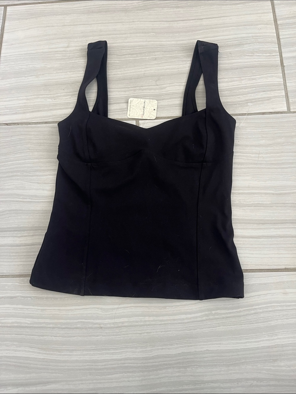 Free People Black Tank is Top